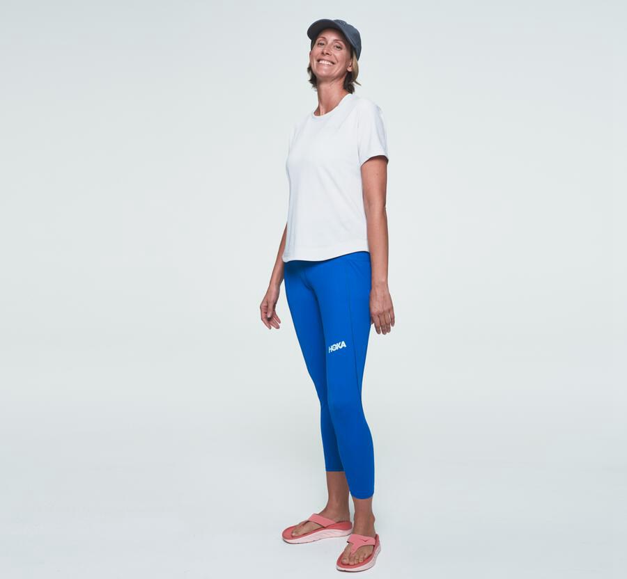 Hoka One One Tee Womens White - Lifestyle - 61089WGLE